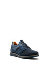 Bugatti Sandhan Comfort Mesh Contrast Trainers, Navy