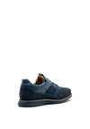 Bugatti Sandhan Comfort Mesh Contrast Trainers, Navy