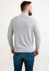 Bugatti Troyer Knit Quarter Zip Jumper, Grey