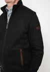 Bugatti Full Zip Jacket, Charcoal