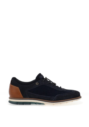 Bugatti Simone Casual Shoe, Dark Blue