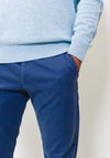 Bugatti Superior Touch Straight Chinos, Blue