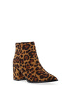Zen Collection Leopard Print Ankle Boots, Brown