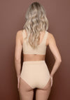 Bye Bra Light Control Invisible Mid Waist Brief, Nude