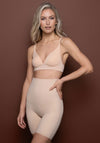 Bye Bra Sculpted High Waist Short, Beige