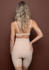 Bye Bra Sculpted High Waist Short, Beige
