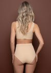 Bye Bra Invisible Mid Waist Brief, Nude