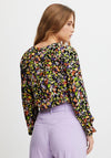 B.Young Bright Floral Print Blouse, Multi