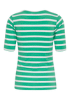 B.Young Pamila Stripe T-Shirt, Ming Green Mix