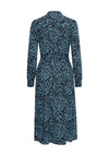 b.young Floral A-Line Shirt Dress, Blue Bell