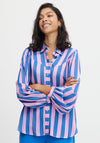 b.young Striped Shirt, Pink & Blue