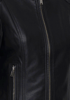B.young Acom Faux Leather Biker Jacket, Black