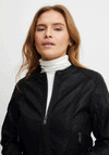 B.young Acom Faux Leather Biker Jacket, Black
