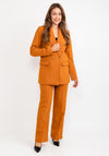 b.young Forever Elva Double Breasted Blazer, Orange