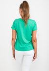 Fransa Bird Box Graphic T-Shirt, Emerald