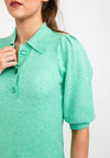 b.young Collared Knit Sweater, Light Green