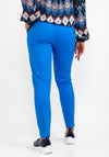 b.young Slim Leg Trousers, Azure Blue