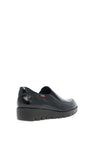 CallagHan Patent Slip On Shoes, Black