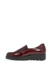 CallagHan Patent Slip On Shoes, Wine