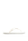 Calvin Klein Womens Flip Flops, White