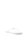 Calvin Klein Womens Flip Flops, White