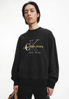 Calvin Klein Monogram Sweatshirt, Black