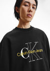 Calvin Klein Monogram Sweatshirt, Black