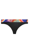 Calvin Klein Pride Organic Cotton Thong, Black