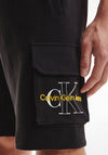 Calvin Klein Cargo Jogger Shorts, CK Black
