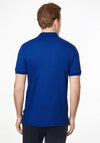 Calvin Klein Liquid Touch Polo Shirt, Mid Azure Blue