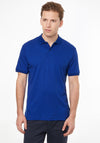Calvin Klein Liquid Touch Polo Shirt, Mid Azure Blue