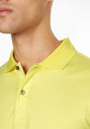 Calvin Klein Liquid Touch Polo Shirt, Magnetic Yellow