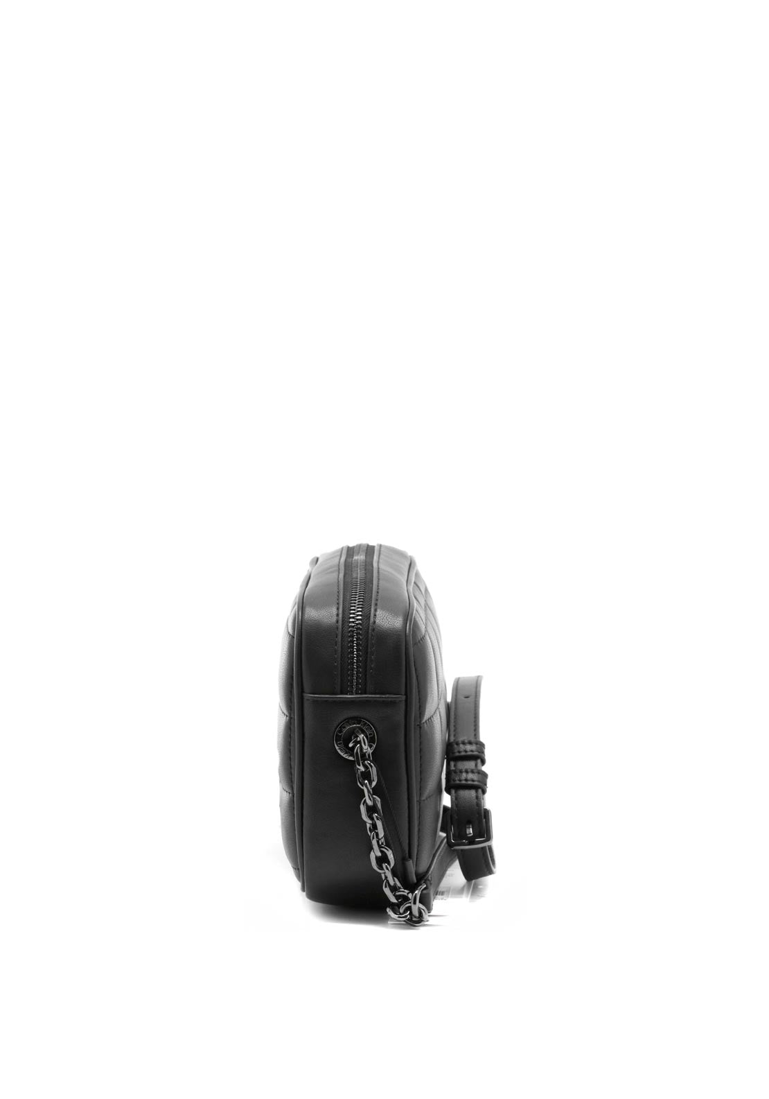 Calvin Klein Re-Lock Quilted Crossbody Camera Bag, Black