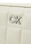 Calvin Klein Re-Lock Quilted Crossbody Camera Bag, Stoney Beige