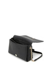 Calvin Klein Re-Lock Flap Over Shoulder Bag, Black