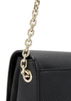 Calvin Klein Re-Lock Flap Over Shoulder Bag, Black