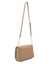 Calvin Klein Re-Lock Flap Shoulder Bag, Safari Canvas