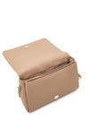 Calvin Klein Re-Lock Flap Shoulder Bag, Safari Canvas