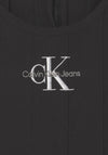 Calvin Klein Girls Pleated Flare Dress, Black