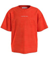 Calvin Klein Jeans Girls Boxy T-Shirt, Orange