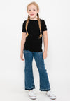 Calvin Klein Jeans Badge Ribbed T-Shirt, CK Black