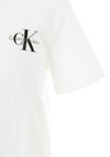 Calvin Klein Jeans Boys Monogram Logo Tee, Bright White