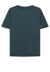 Calvin Klein Jeans Boys Chest Monogram Top, Ocean Teal