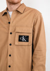 Calvin Klein Jeans Relaxed Utility Overshirt, Timeless Camel