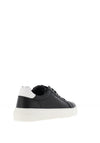 Calvin Klein Jeans Leather Trainers, Black & White
