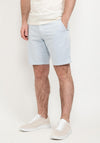 Calvin Klein Belted Shorts, Light Blue