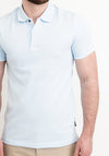 Calvin Klein Pique Tipped Polo Shirt, Kingly Blue