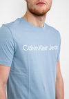 Calvin Klein Jeans Institutional Logo T-Shirt, Iceland Blue