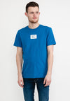 Calvin Klein Jeans New York Badge Logo T-Shirt, Tarps Blue