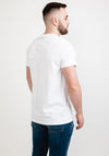 Calvin Klein Logo T-Shirt, White & Yellow